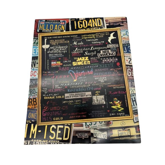 Neil Diamond 1986 Concert Tour Program Booklet Souvenir 13.5" x 10.75" Vintage - Picture 2 of 9